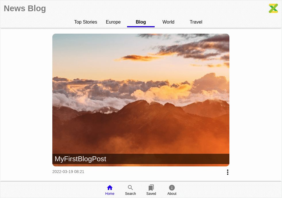 Adding a new post using zuix CLI